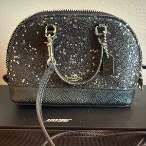 Mini Coach Glitter Star Crossbody Bag
